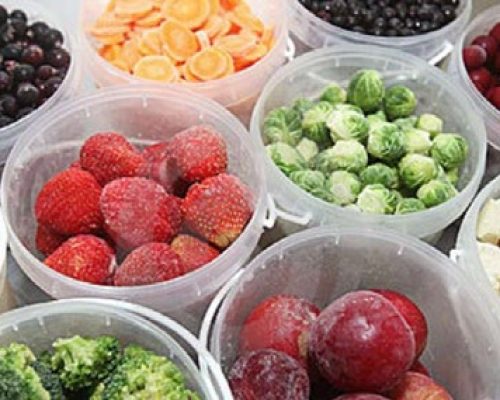 Frozen Vegetables & Fruits